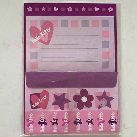 Vintage Sanrio Hello Kitty Letter Set - Picture 1 of 3
